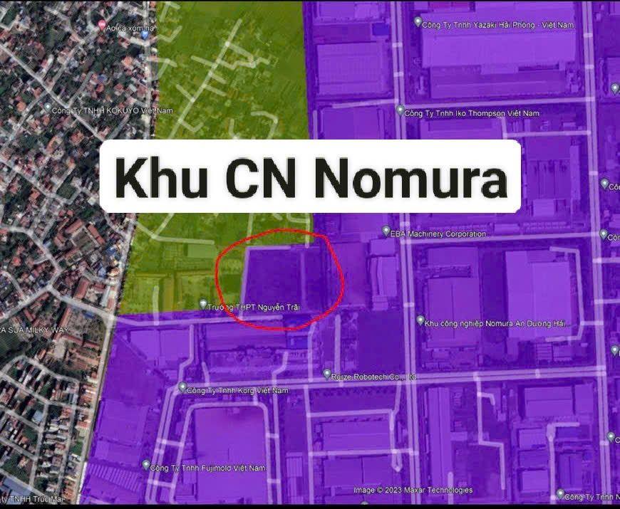 CHÍNH CHỦ CẦN BÁN NHÀ MÁY LÔ GÓC TẠI AN HƯNG - AN DƯƠNG - TP HẢI PHÒNG (Giáp KCN Nomura)