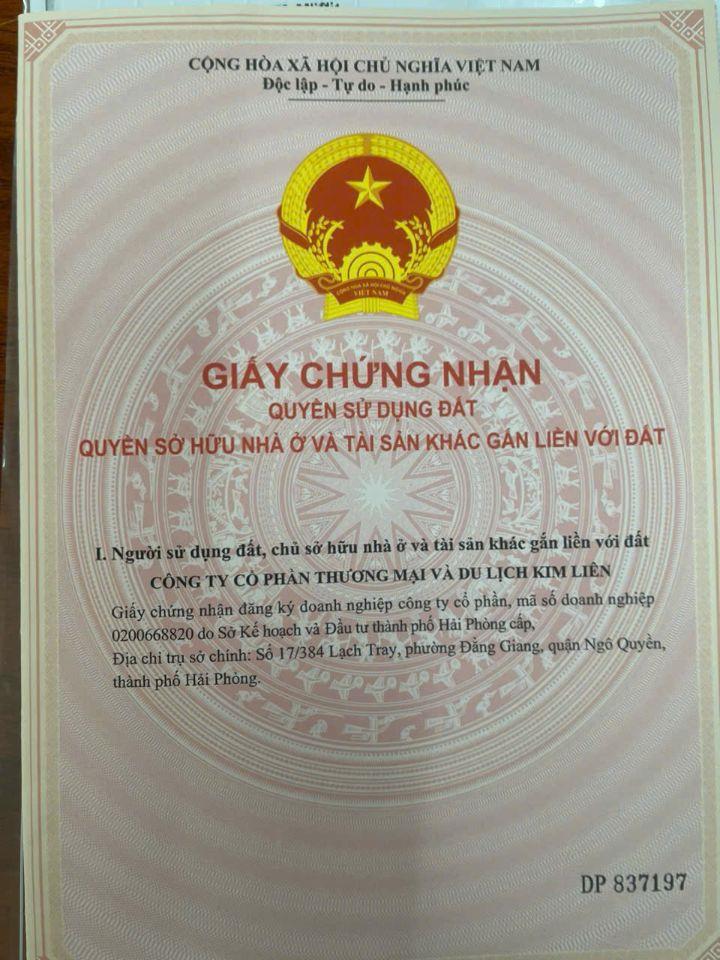 CHÍNH CHỦ CẦN BÁN NHÀ MÁY LÔ GÓC TẠI AN HƯNG - AN DƯƠNG - TP HẢI PHÒNG (Giáp KCN Nomura)