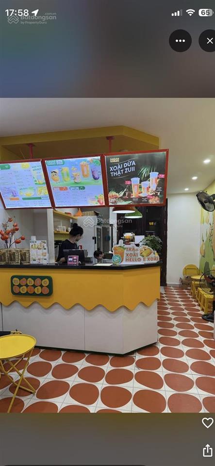 Cho thuê cửa hàng 281 tô hiệu, cầu giấy, diện tích 22m2, mặt tiền cửa hàng 3,6m