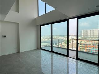 (hàng hiếm)cho thuê căn duplex 3pn 164m2 nguyên bản view đẹp nhìn hồ harmony, tết ngắm pháo hoa