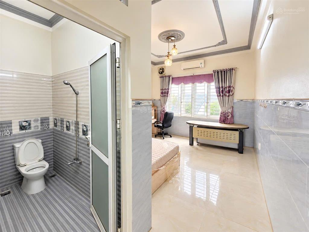 Cho thuê nhà 1t4l có 7pn, sẵn 7 máy lạnh, khu d2d, võ thị sáu, biên hòa