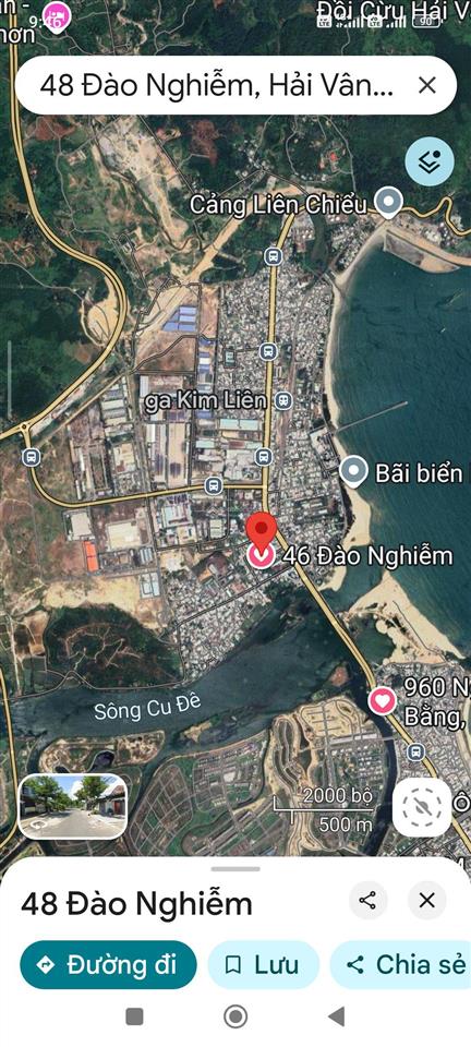 Bán đất bên hông vin làng vân 5*20m đường đào nghiễm 7,5m