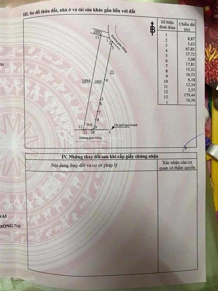 Bán đất kho xưởng 7700m2 đường xe cont, cách chợ long khánh và kcn long khánh 500m, giá 3,5tỷ/sào