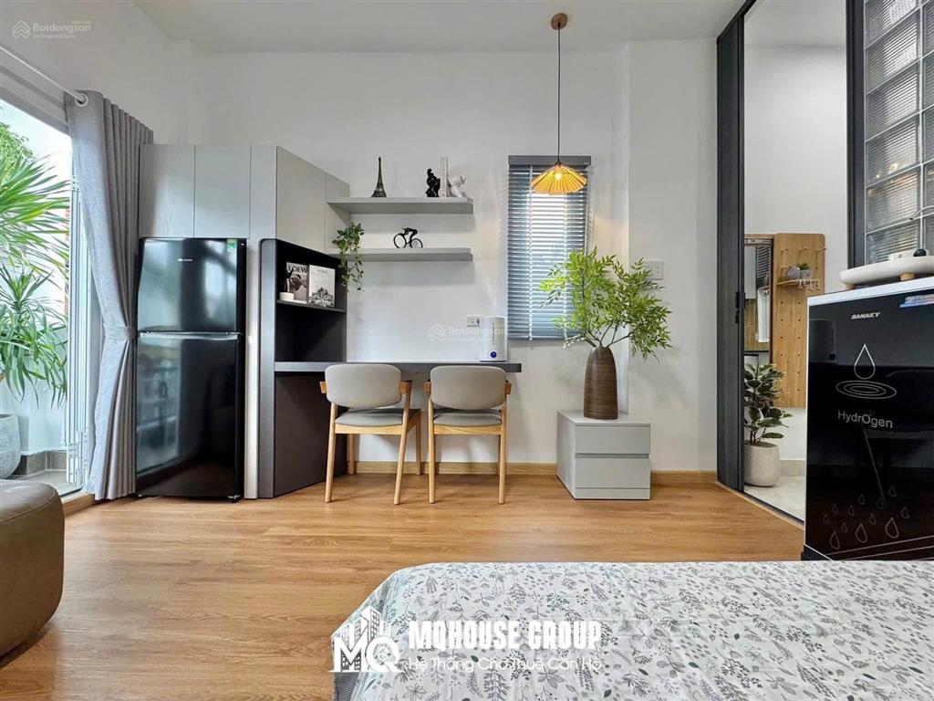 Căn hộ 1 phòng ngủ ban công thoáng full nội thất máy giặt riêng đường cao thắng quận 3