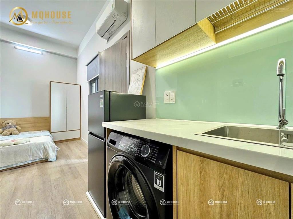 Khai trương căn hộ đầy đủ nội thất máy giặt riêng tô hiến thành quận 10 gần vòng xoay dân chủ