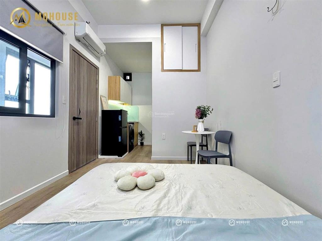 Khai trương căn hộ đầy đủ nội thất máy giặt riêng tô hiến thành quận 10 gần vòng xoay dân chủ