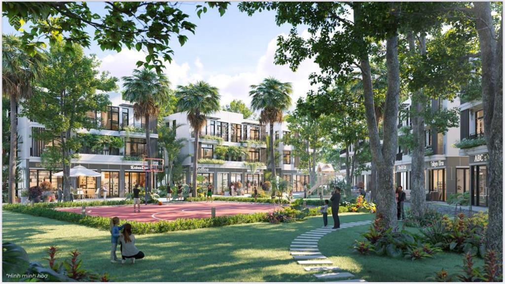 Bán biệt thự song lập mặt tiền đại lộ eco retreat