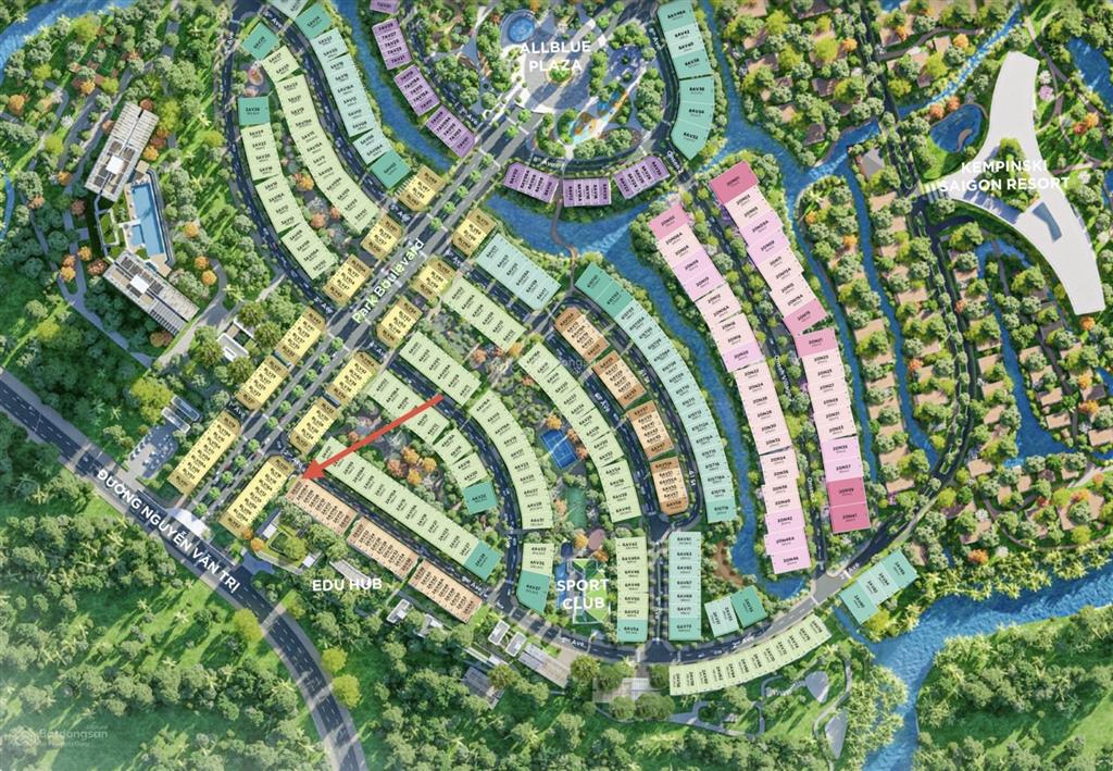 Bán nhà phố, căn góc đẹp eco village