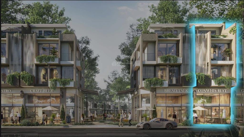 Bán shophouse mặt tiền đại lộ chính