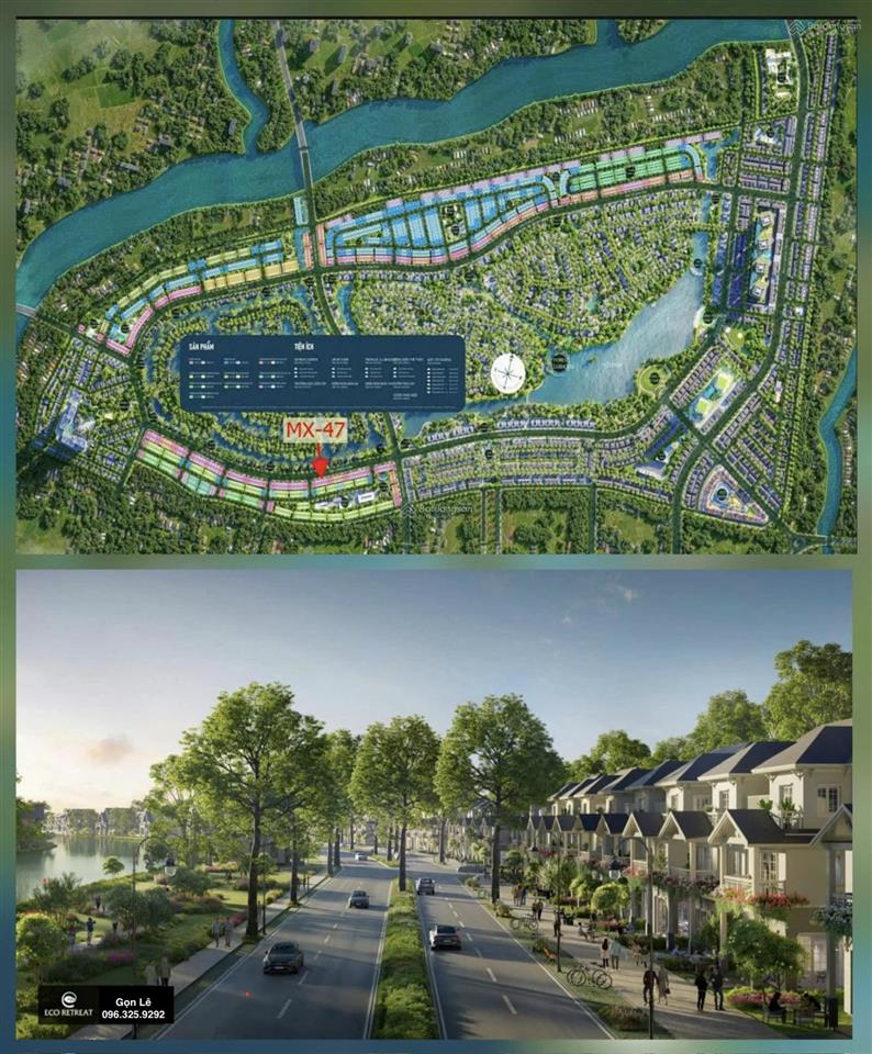 Bán villa song lập mặt tiền đại lộ 30m