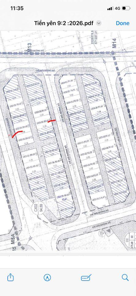 Rẻ nhất! Bán gấp đất ĐG Lòng Khúc, Tiền Yên, DT 90m2, mt8m, 3 bước ra VĐ4, giá chỉ 92tr/m2