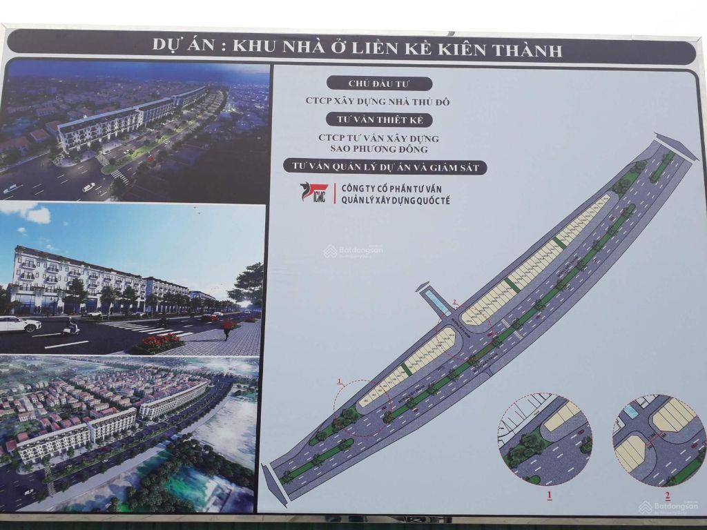 Bán Shophouse 81m2 khu nhà ở liền kề Kiên Thành, đường Lý Thánh Tông, Gia Lâm