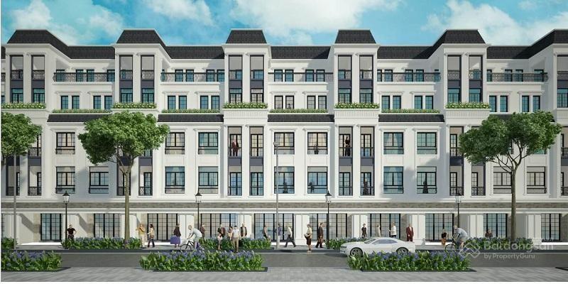 Bán Shophouse 81m2 khu nhà ở liền kề Kiên Thành, đường Lý Thánh Tông, Gia Lâm