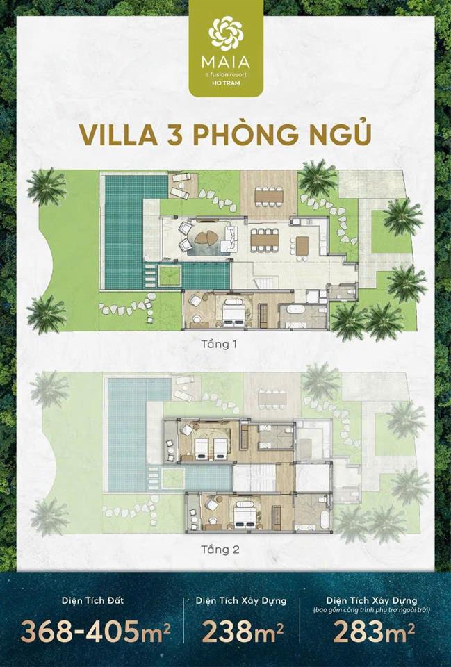 Chỉ 9 tỷ sở hữu biệt thự biển 5 sao chuẩn quốc tế grand hồ tràm dành cho những chủ nhân xứng tầm