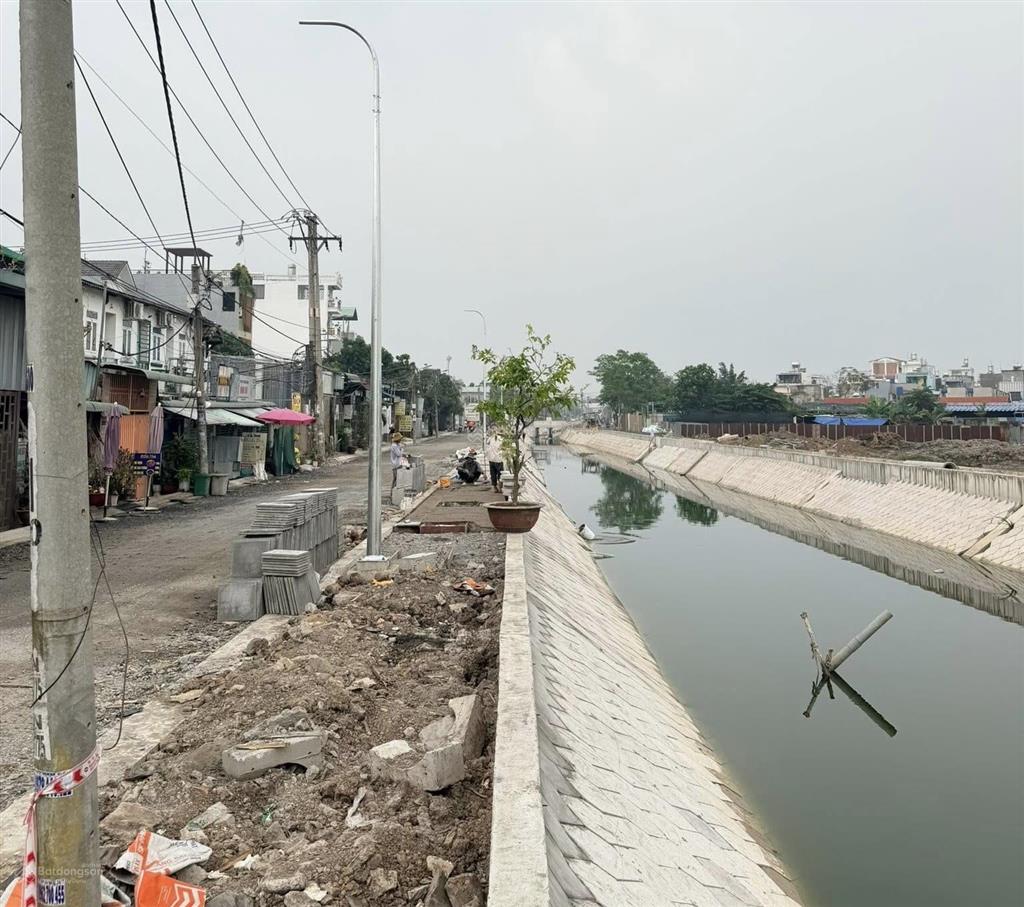 Bán đất đẹp xuất sắc tại mặt tiền kênh thạnh xuân 35, 12,2 tỷ, 200m2