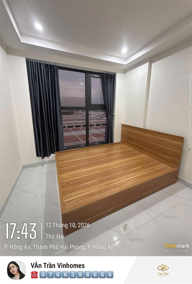 Cho thuê căn hộ 1 phòng ngủ, vào ở ngay