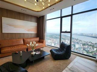Bán căn hộ penthouse mipec, view sông hồng, 230m2, dòng tiền 1.2 tỷ/năm, tặng toàn bộ nội thất