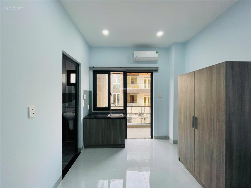 Studio ban công full nội thất, nhà mới, gần lotte mart, tdtu, nttu