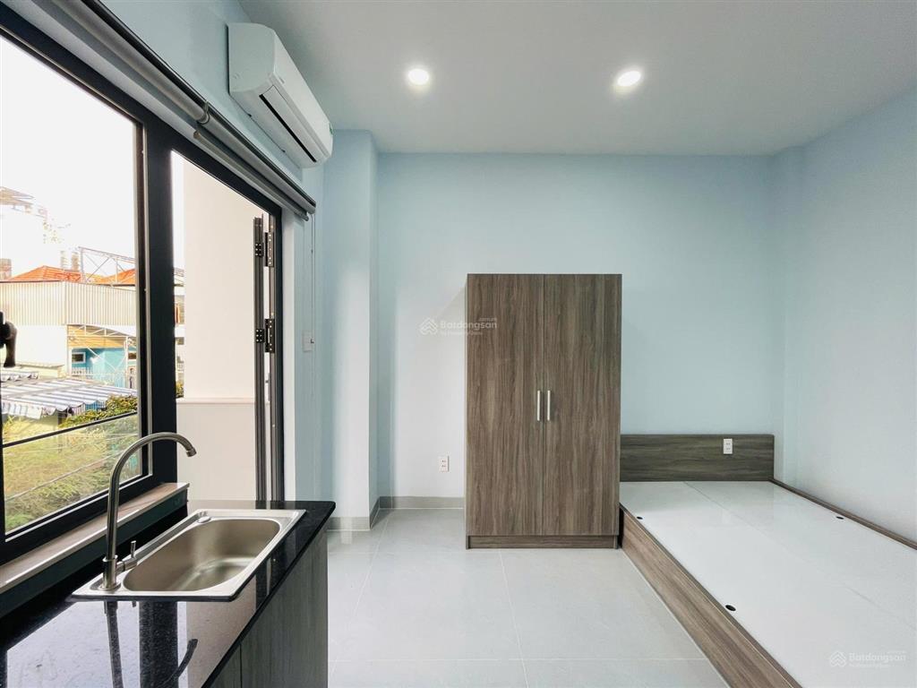 Studio ban công full nội thất, nhà mới, gần lotte mart, tdtu, nttu