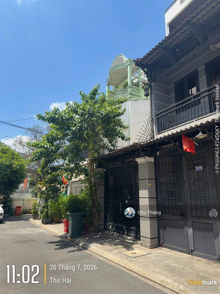 Nhà 1 trệt 1 lầu khu compound 9/24 phạm văn hai trệt 1 lầu 4.5x25m, 25tr/tháng