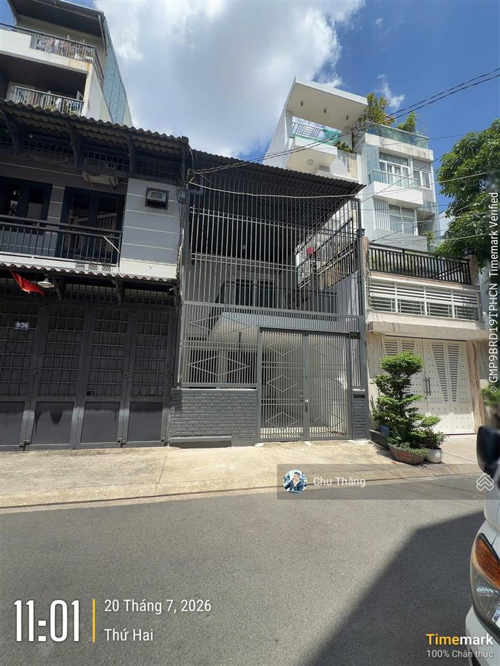 Nhà 1 trệt 1 lầu khu compound 9/24 phạm văn hai trệt 1 lầu 4.5x25m, 25tr/tháng