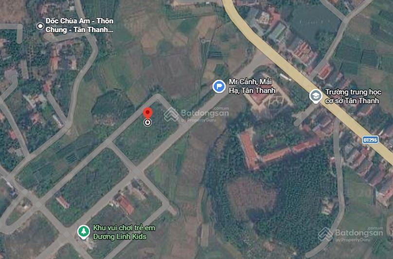 Cần bán đất phân lô khu đấu giá mải hạ, nằm trên trục đường tỉnh lộ 295