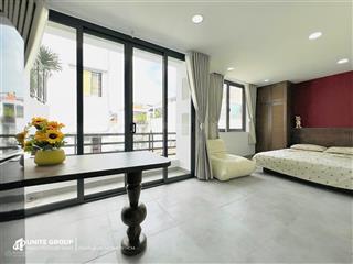 Khai trương căn hộ studio ban công 45m2 mới 100% full nội thất phường bảy hiền tân bình