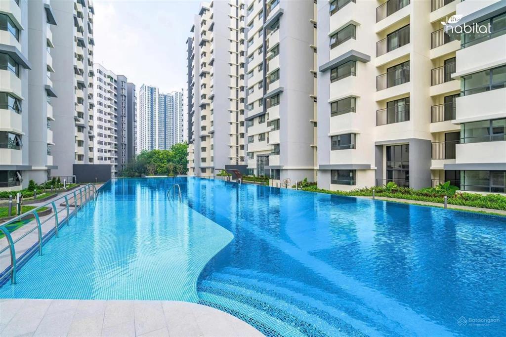 Cho thuê habitat gđ 3  2pn  2wc  ban công  full nội thất  bao phí quản lý