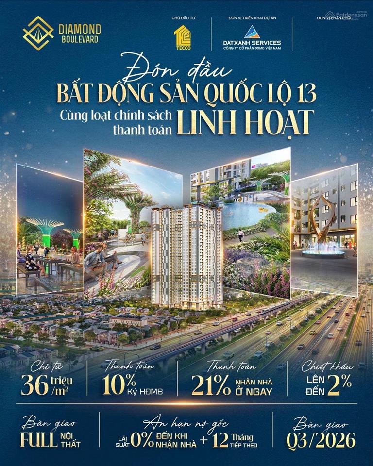 10% ký hđmb  full nội thất  căn hộ diamond  t6/2026 bàn giao  đầu tư hay an cư