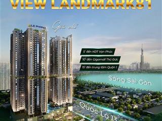 The emerald boulevard  căn hộ hạng sang  full nội thất chuẩn 5 sao  góc 2 mặt tiền ql13