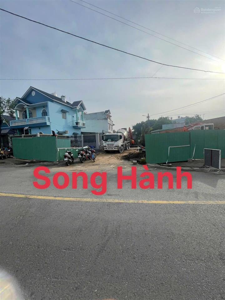 Bán đất thị trấn hóc môn 86m2 3tỷ5 shr gần lý thường kiệt và song hành