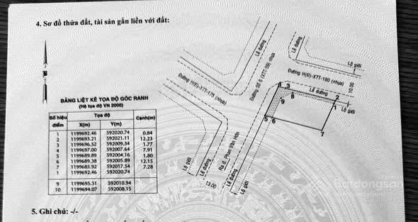 Bán đất mặt tiền sổ đỏ 90m2, 4,7 tỷ giá siêu hời ở bà điểm, hóc môn