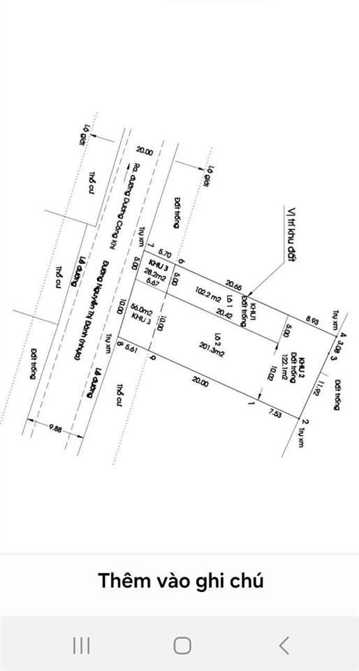 Bán lô đất 127m2, sổ hồng riêng, xuân thới sơn, hóc môn