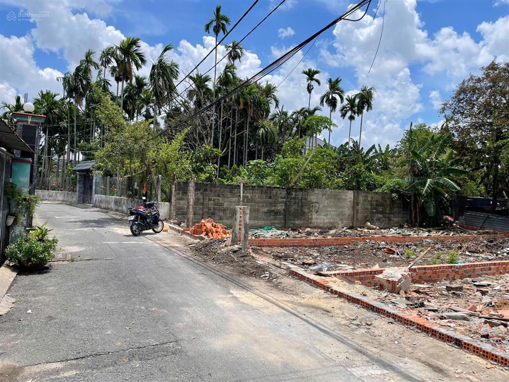 Bán đất mặt tiền xuân thới thượng 86 sát phan văn hớn, bà điểm, hóc môn 5x18m shr
