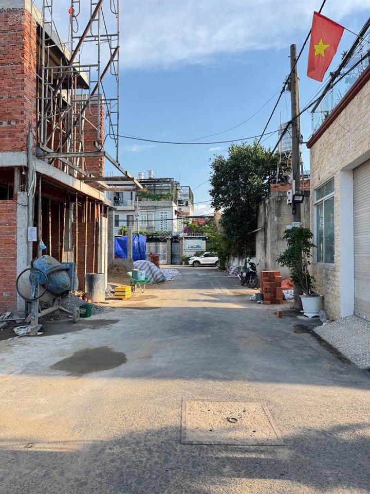 Bán lô đất f0 trung chánh, hóc môn đường thông chợ, 100m2, 4,55 tỷ
