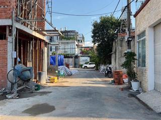 Bán lô đất f0 trung chánh, hóc môn đường thông chợ, 100m2, 4,55 tỷ