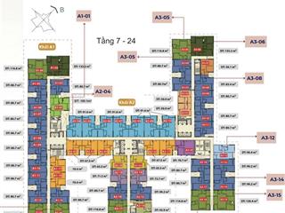 Bán cc the gold view, bến vân đồn, 6,350 tỷ, 65m2, 2pn, 1wc