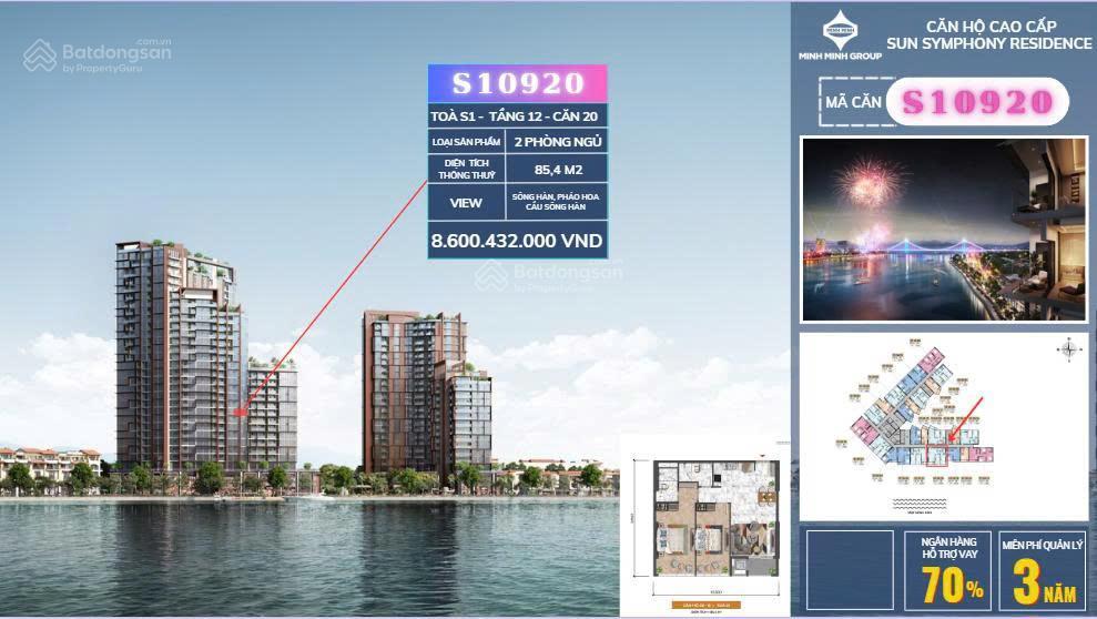 Căn hoa hậu studio view sông hàn còn sót lại giá ngang giá cđt cực xuất sắc ib ngay để nhận tt