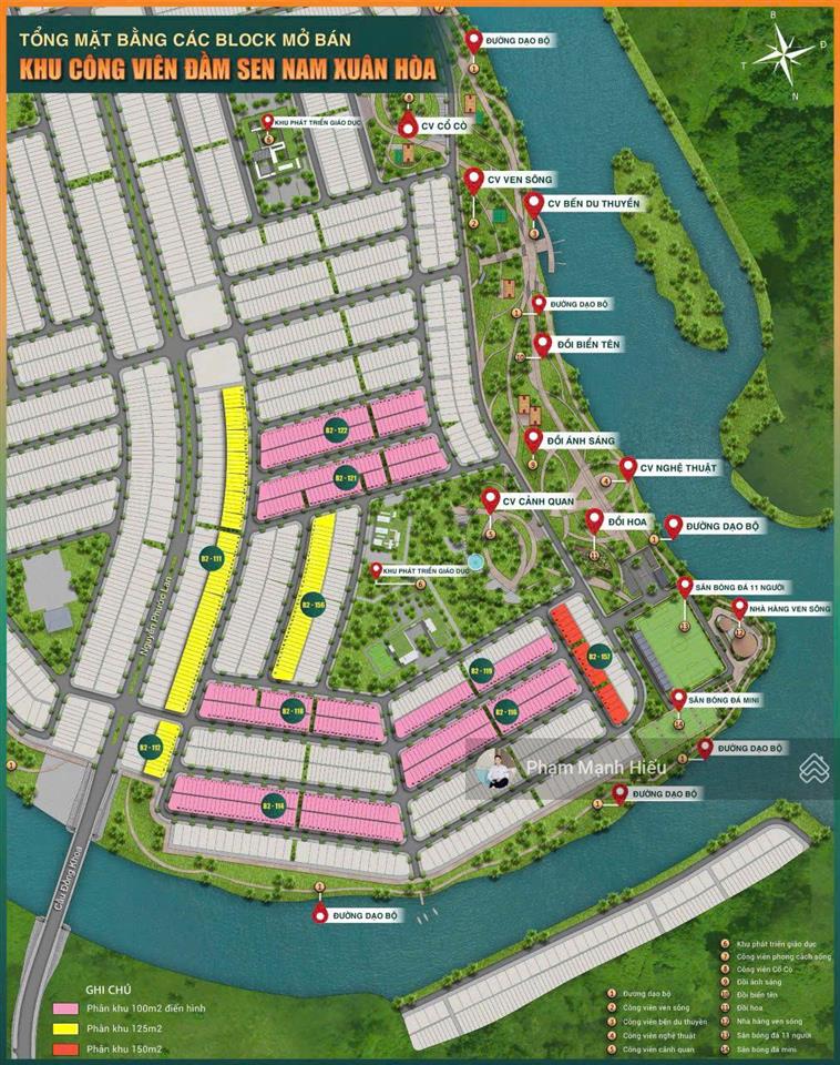 Cặp đất siêu đẹp 220m2 kđt hoà xuân  giá siêu đầu tư, sinh lời nhanh, pháp lý đầy đủ