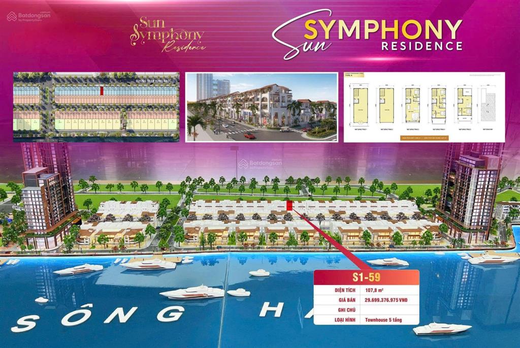 Siêu phẩm căn hộ 2pn view sông hàn dự án symphony đà nẵng
