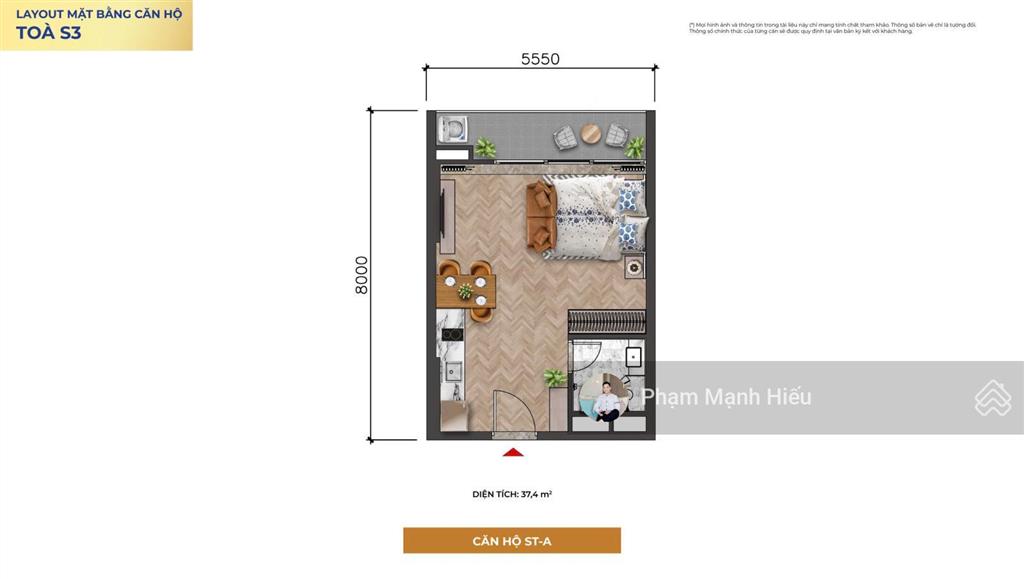 Căn hộ 1pn view biển tòa s3 tuyệt tác không gian sống, sẵn sàng đón chủ nhân mới nhận nhà tháng 6