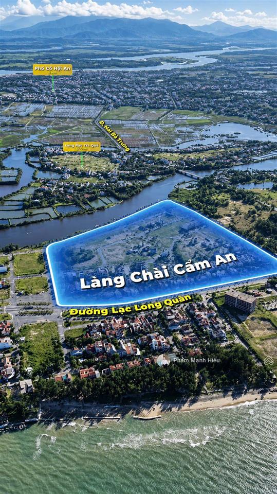 Siêu phẩm đất biển hội an mặt tiền 8m, sát sông, cạnh biển an bàng