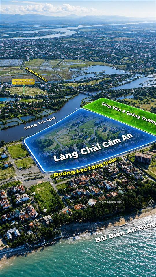 Siêu phẩm đất biển hội an mặt tiền 8m, sát sông, cạnh biển an bàng
