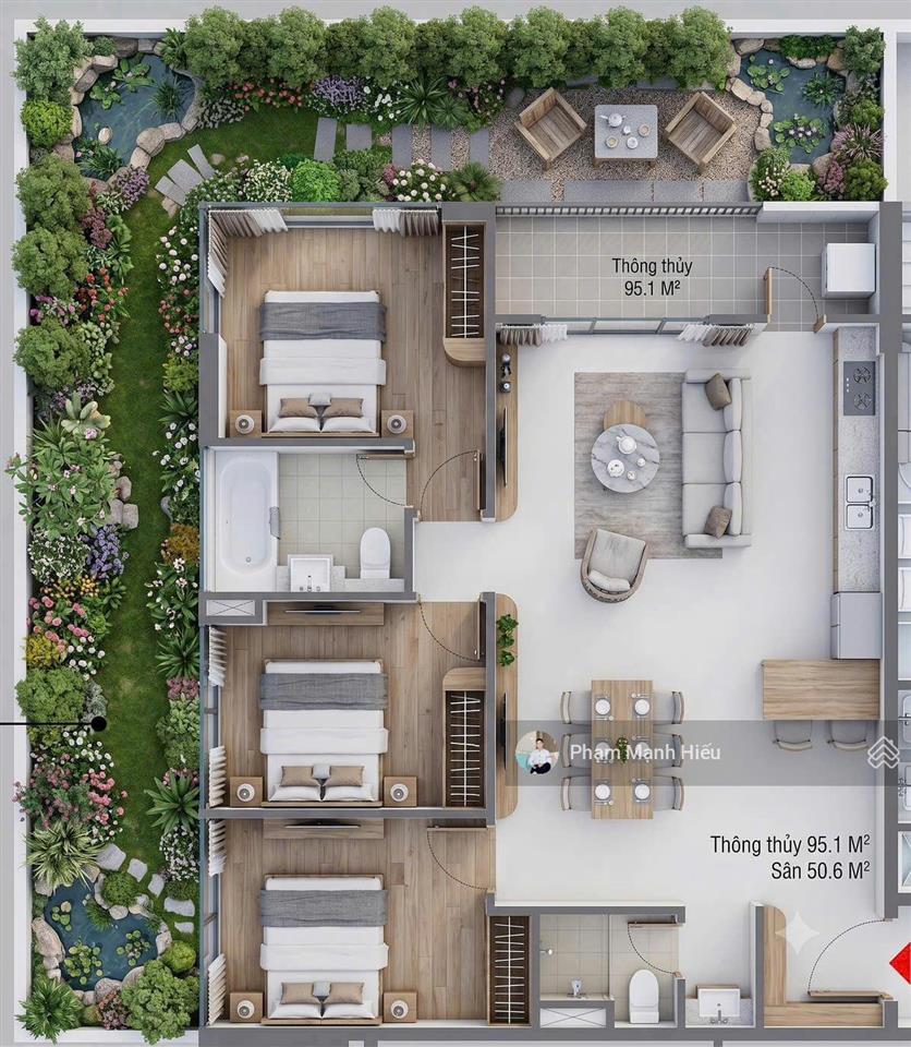 Không tin được chỉ từ 5 tỷ anh chị đã sở hữu căn penthouse duplex mặt sông hàn view pháo hoa