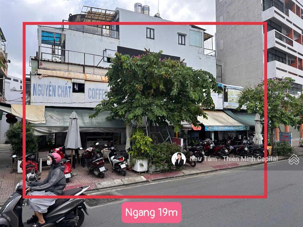Bề ngang 18m  mặt tiền nguyễn hữu cảnh, bình thạnh, 1 tầng, hđt 50 triệu /tháng. chỉ 15,5 tỷ tl