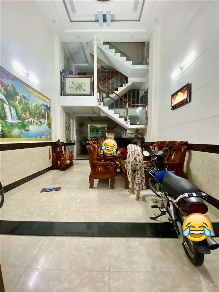 Bán nhà hxh thông. 4,5x13,5. 58,7m2. 4 tầng. 5,8 tỷ.