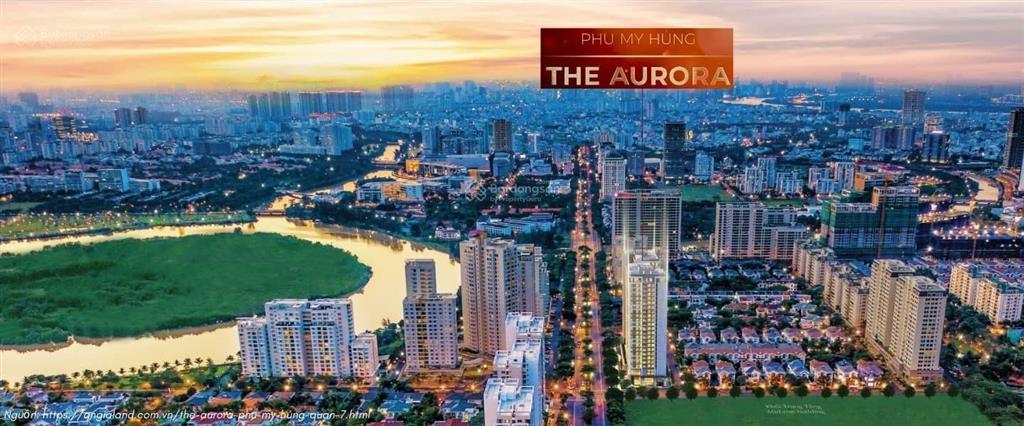 Hàng hot aurora phú mỹ hưng rẻ nhất thị trường 74m2  2pn  8,5 tỷ hướng tây nam view đô thị