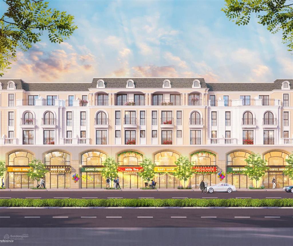 Bán nhà phố 4 tầng vừa ở vừa kinh doanh, hồng hạc city phú mỹ hưng bắc ninh, chiết khấu nhanh 9%