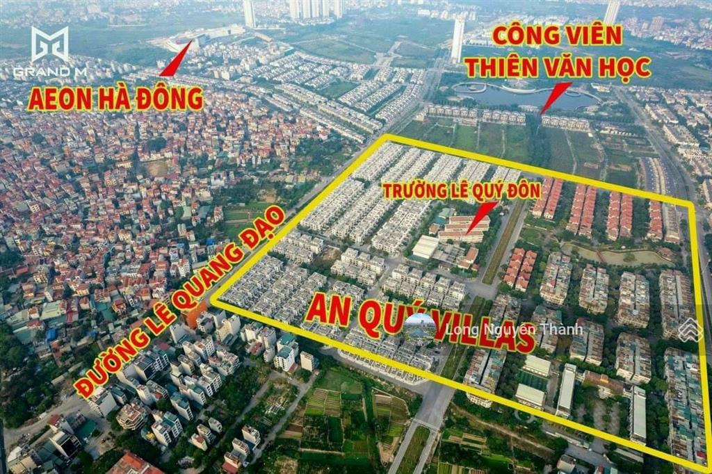 Gấp! rẻ hơn cđt 8 tỷ bt an quý villa nam cường, 2 mặt đường, view vườn hoa. 198m2. l/h 0979 264 ***