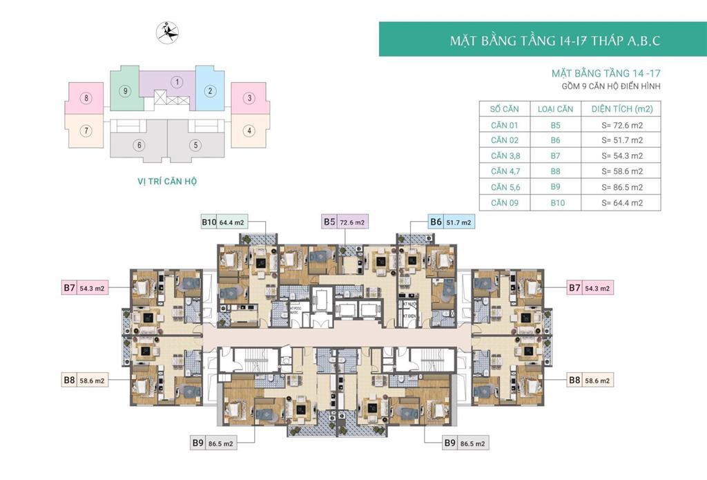 Căn hộ chung cư tại tháp c, xuân phương residence, 7,6 tỷ, 116m2, 3pn, 2wc